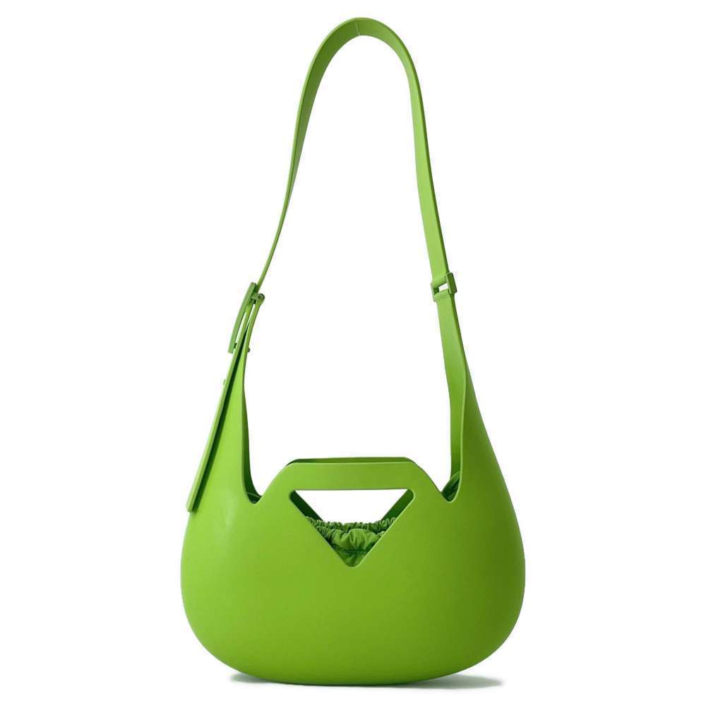 Bottega Veneta One Shoulder Bag Punch Matte Rubber Bag